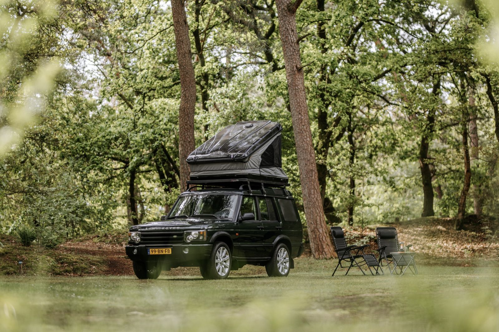 Sfeeropname Camper  Land Rover Discovery 2